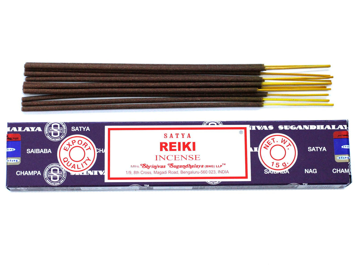 Satya Räucherstäbchen Reiki 15 g, Produktansicht 2
