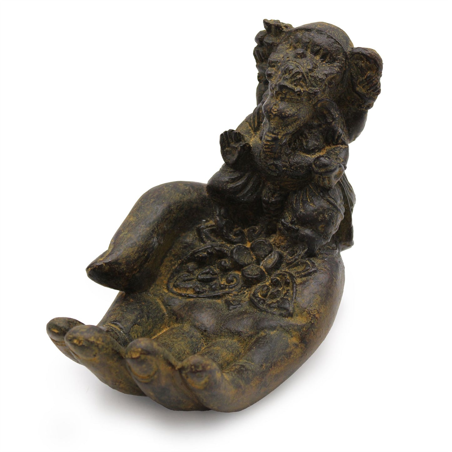 Ganesh und Hand Räuchergefäß (Antik)