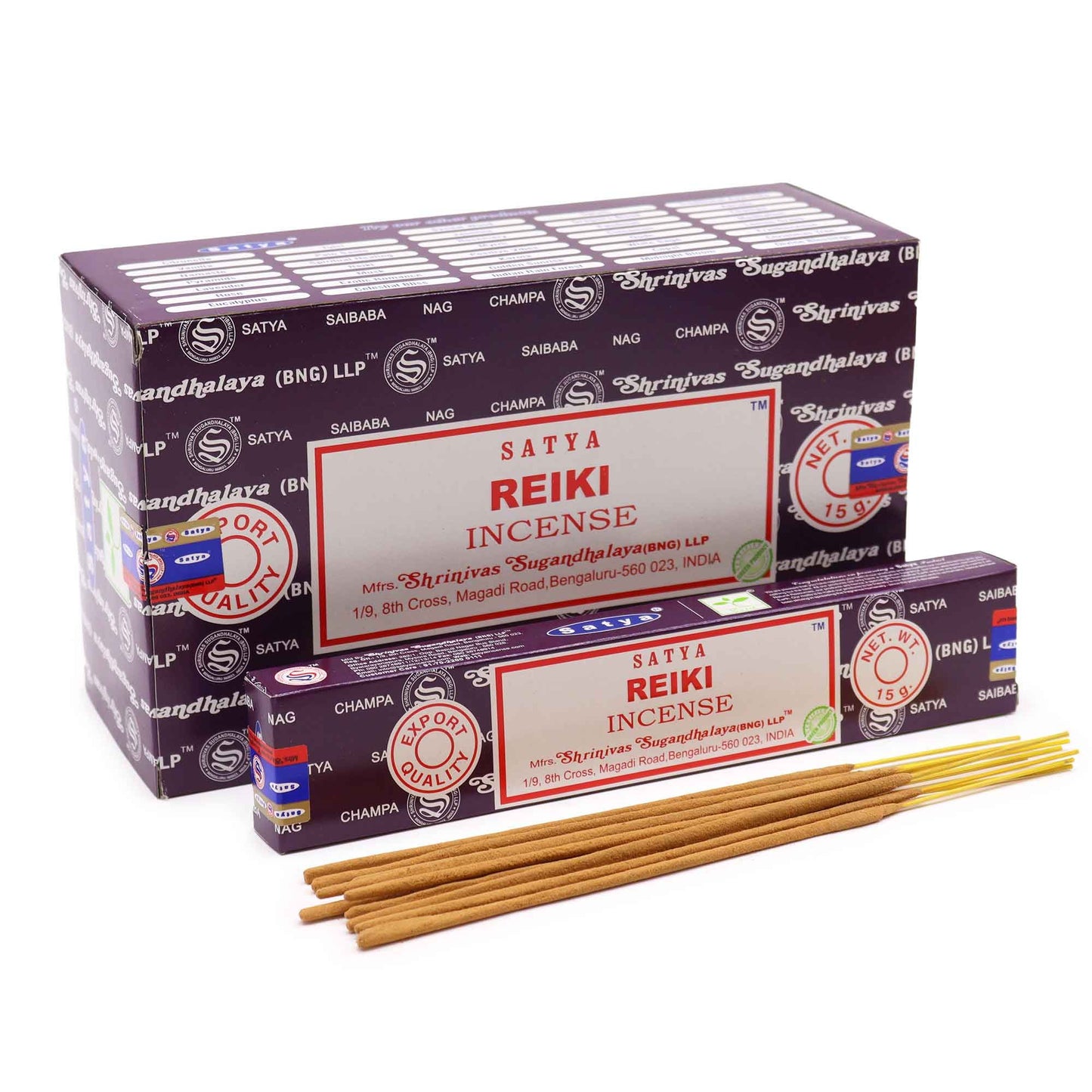 Satya Räucherstäbchen Reiki 15 g, Produktansicht 1