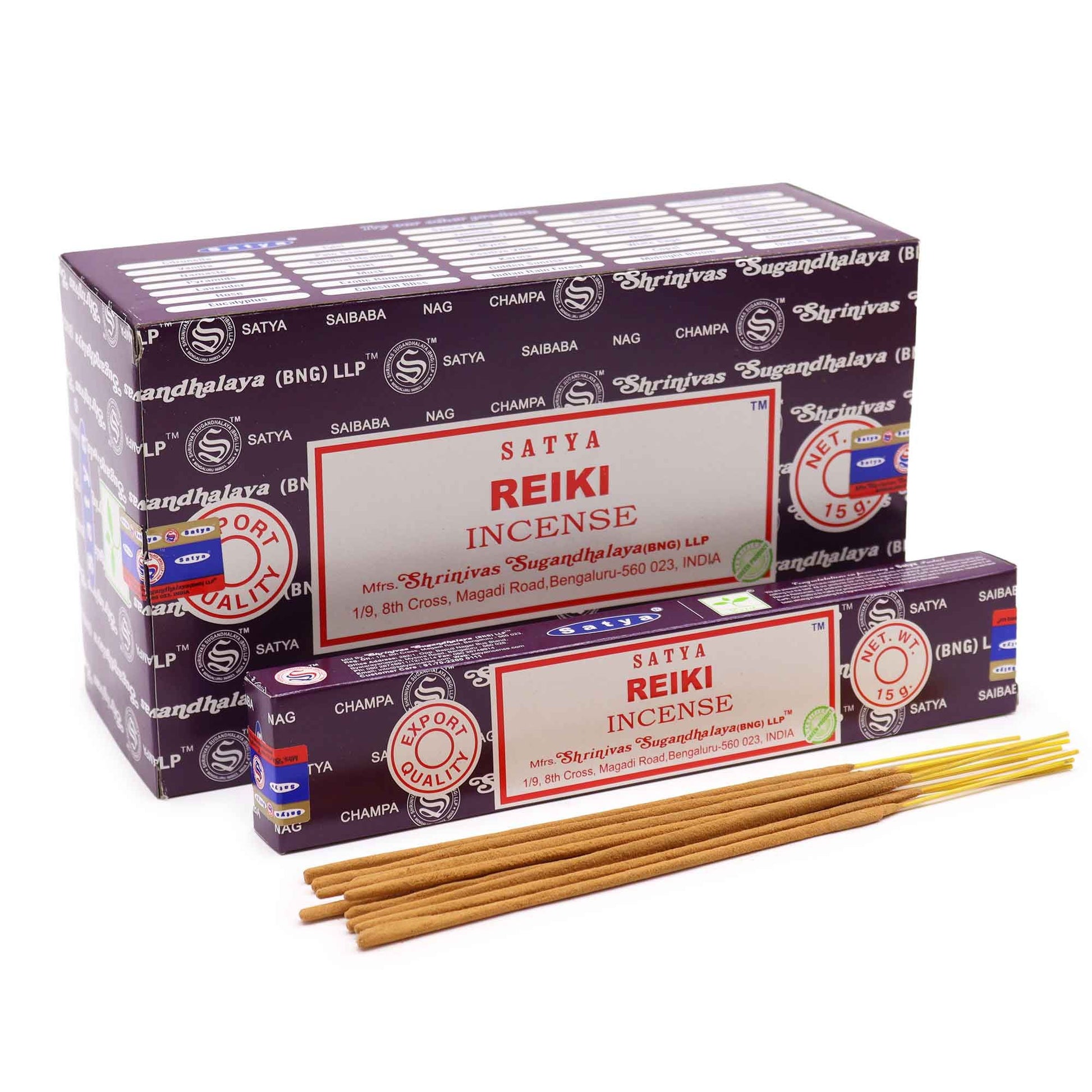 Satya Räucherstäbchen Reiki 15 g, Produktansicht 1