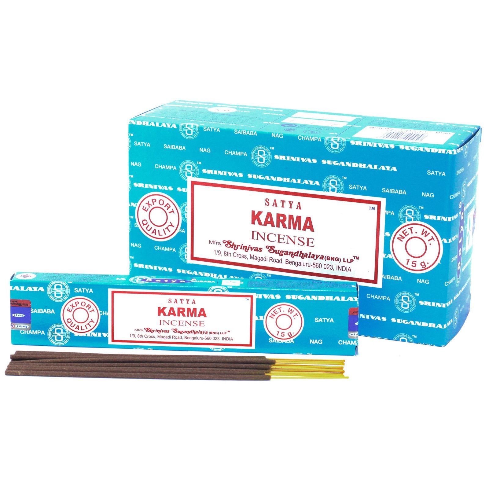 Satya Räucherstäbchen Karma 15 g, Produktansicht 3