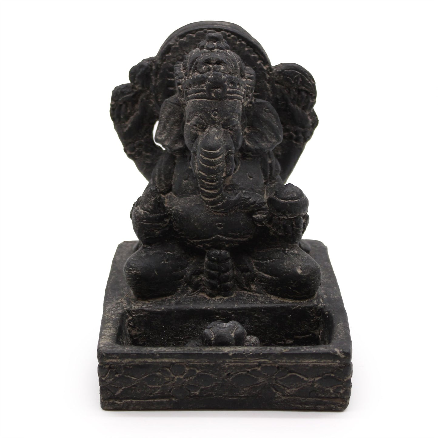 Ganesh Feng Shui Räuchergefäß (schwarz Antik)