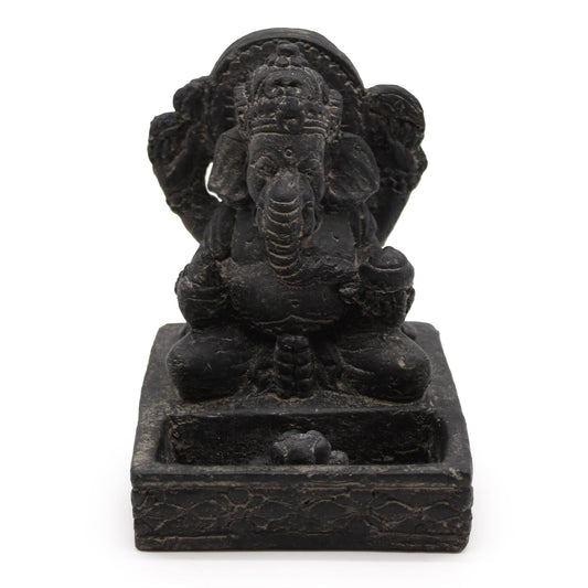 Ganesh Feng Shui Räuchergefäß (schwarz Antik)