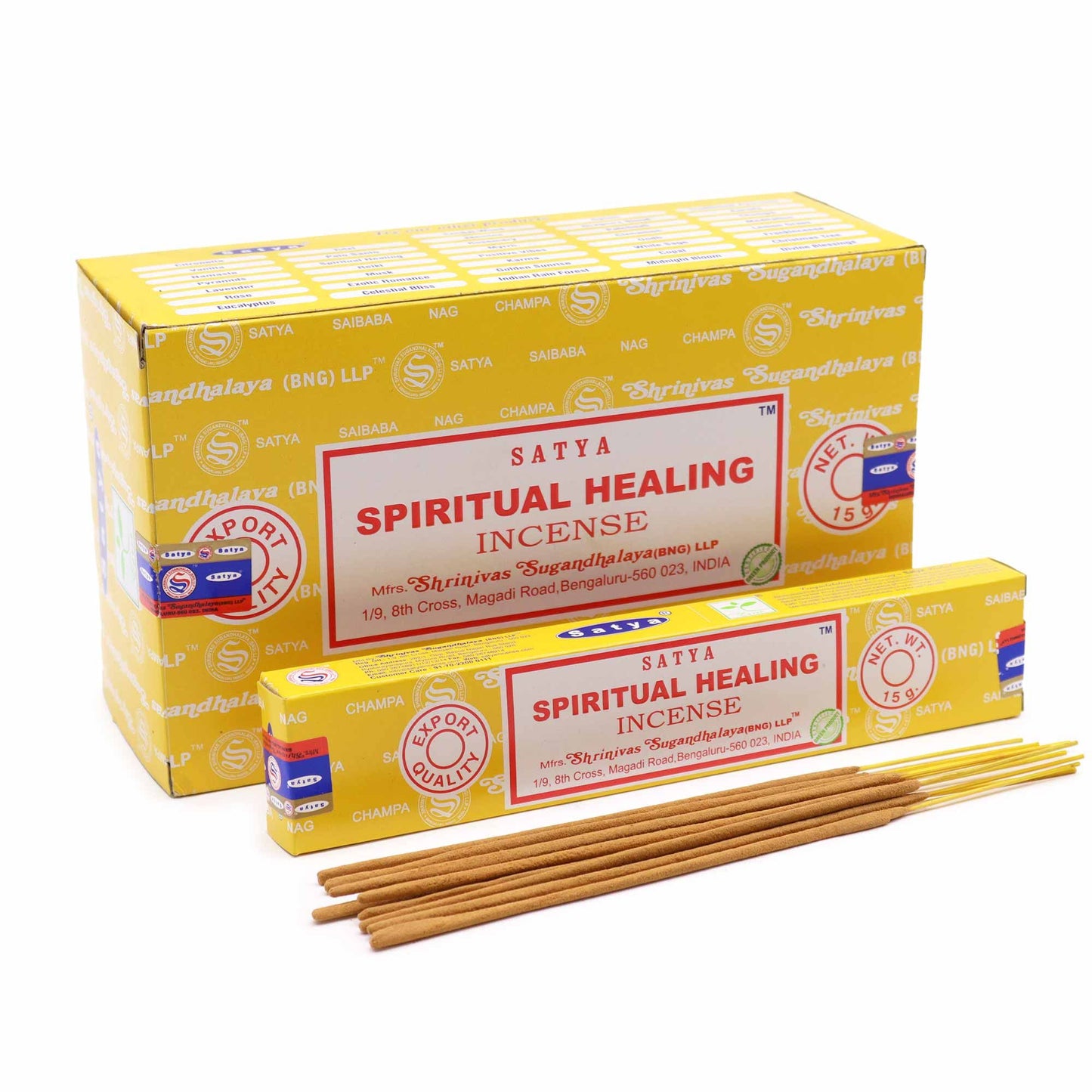 Satya Räucherstäbchen Spirituelle Harmonie 15 g, Produktansicht 2