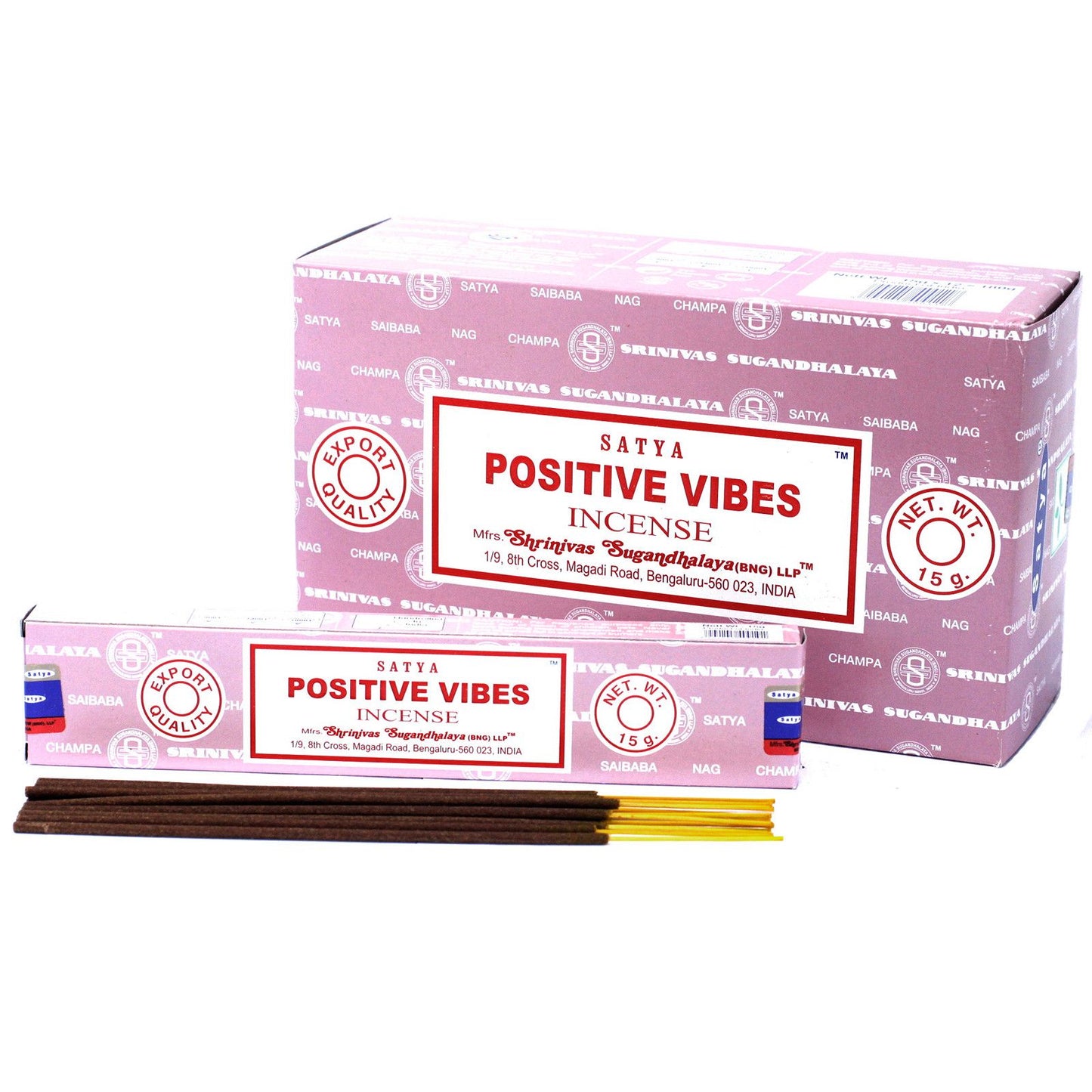 Satya Räucherstäbchen Positive Energie 15 g, Produktansicht 3