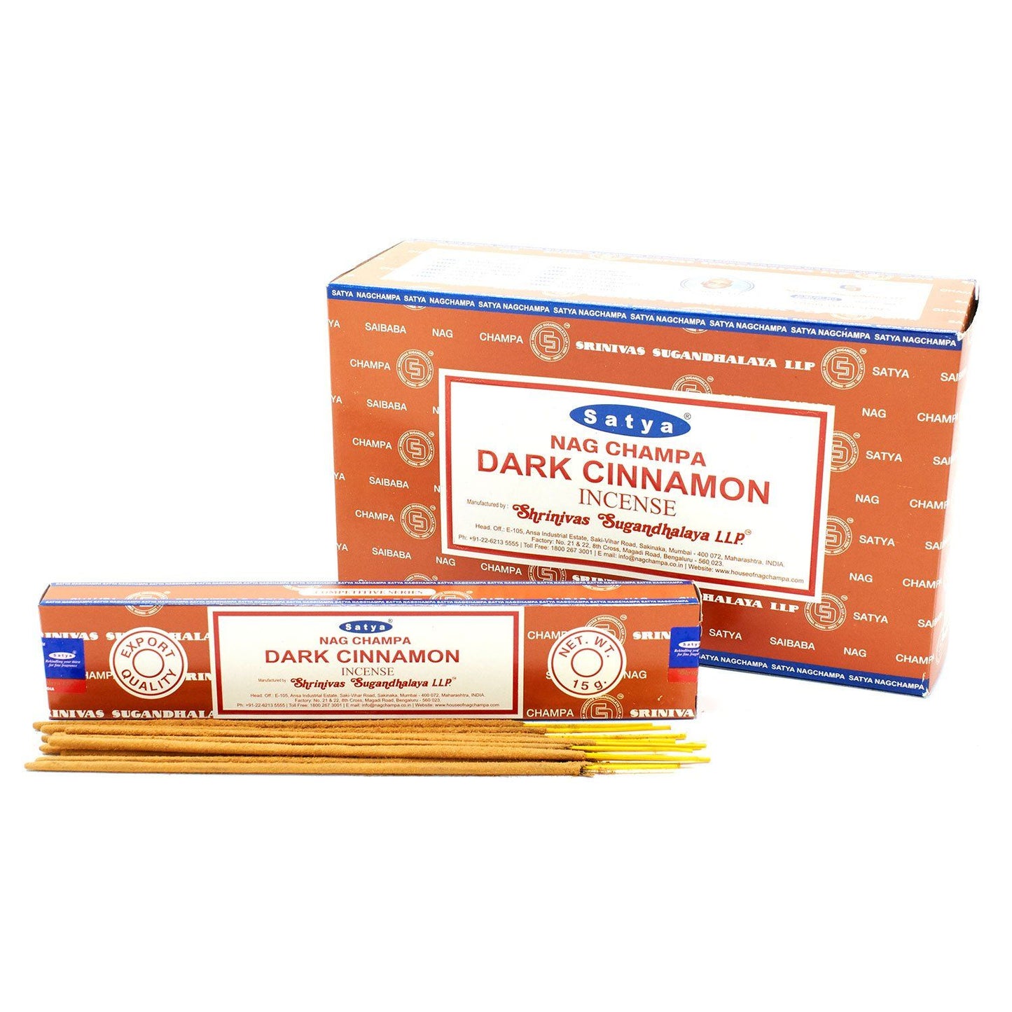 Satya Räucherstäbchen Dunkler Zimt 15 g, Produktansicht 3