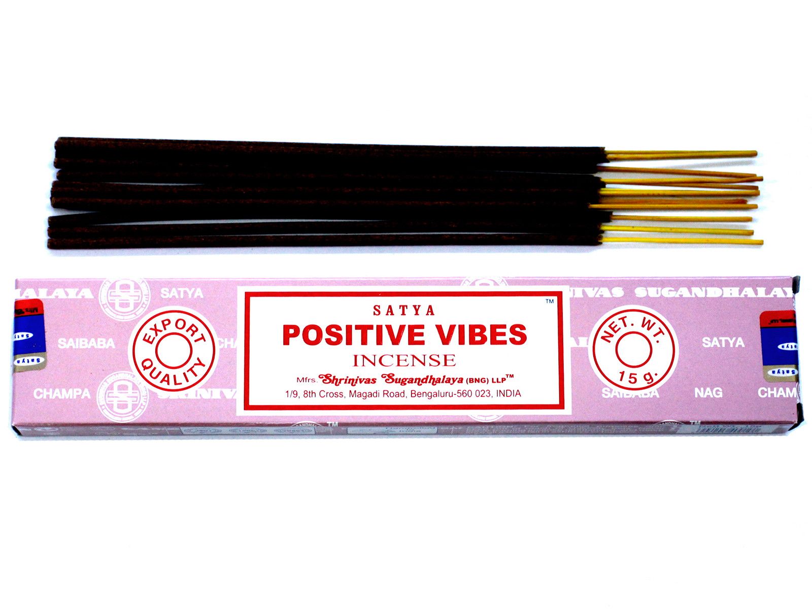 Satya Räucherstäbchen Positive Energie 15 g, Produktansicht 2