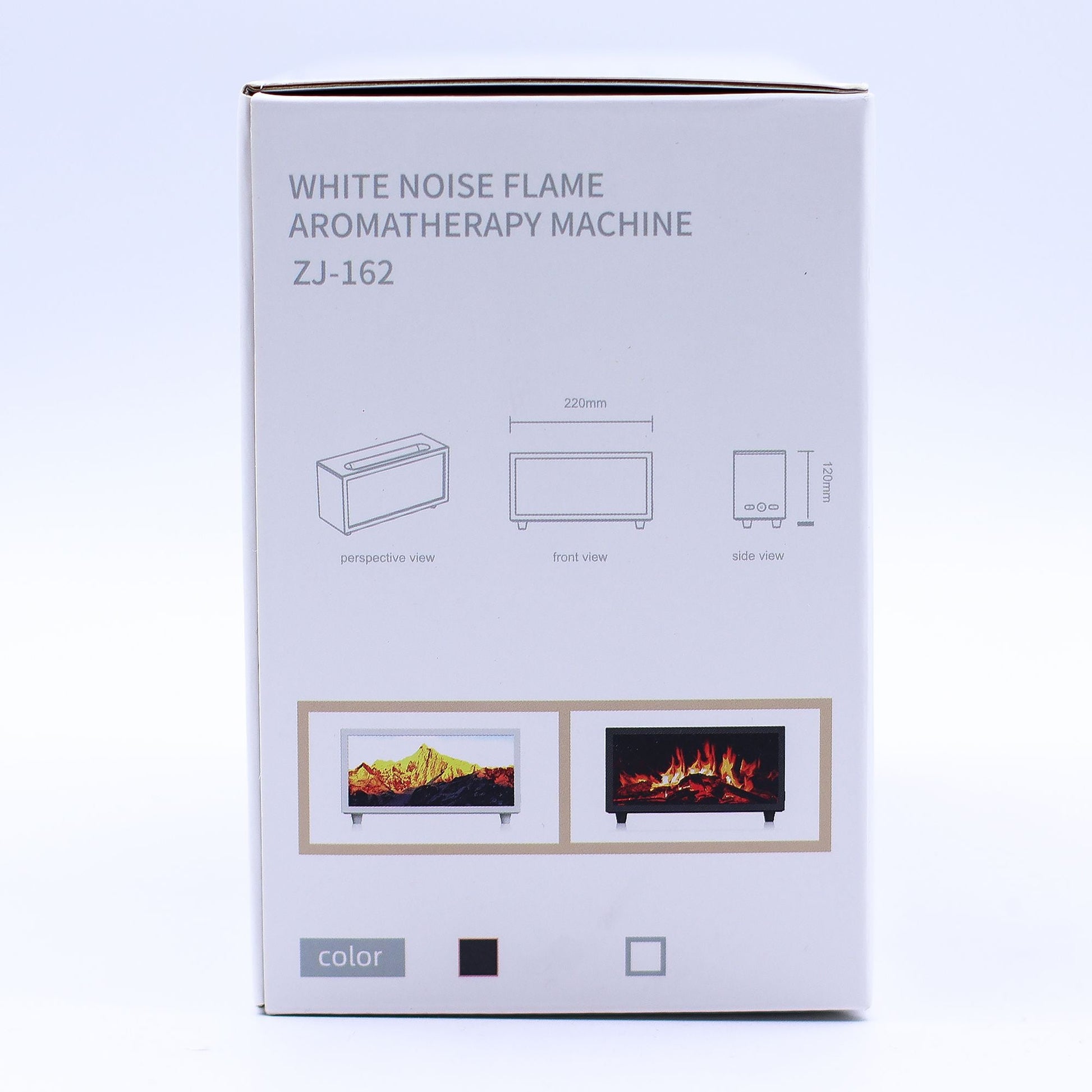 Flame Sound LED Aroma Diffusor Flammen Effekt und Vogelgezwitscher