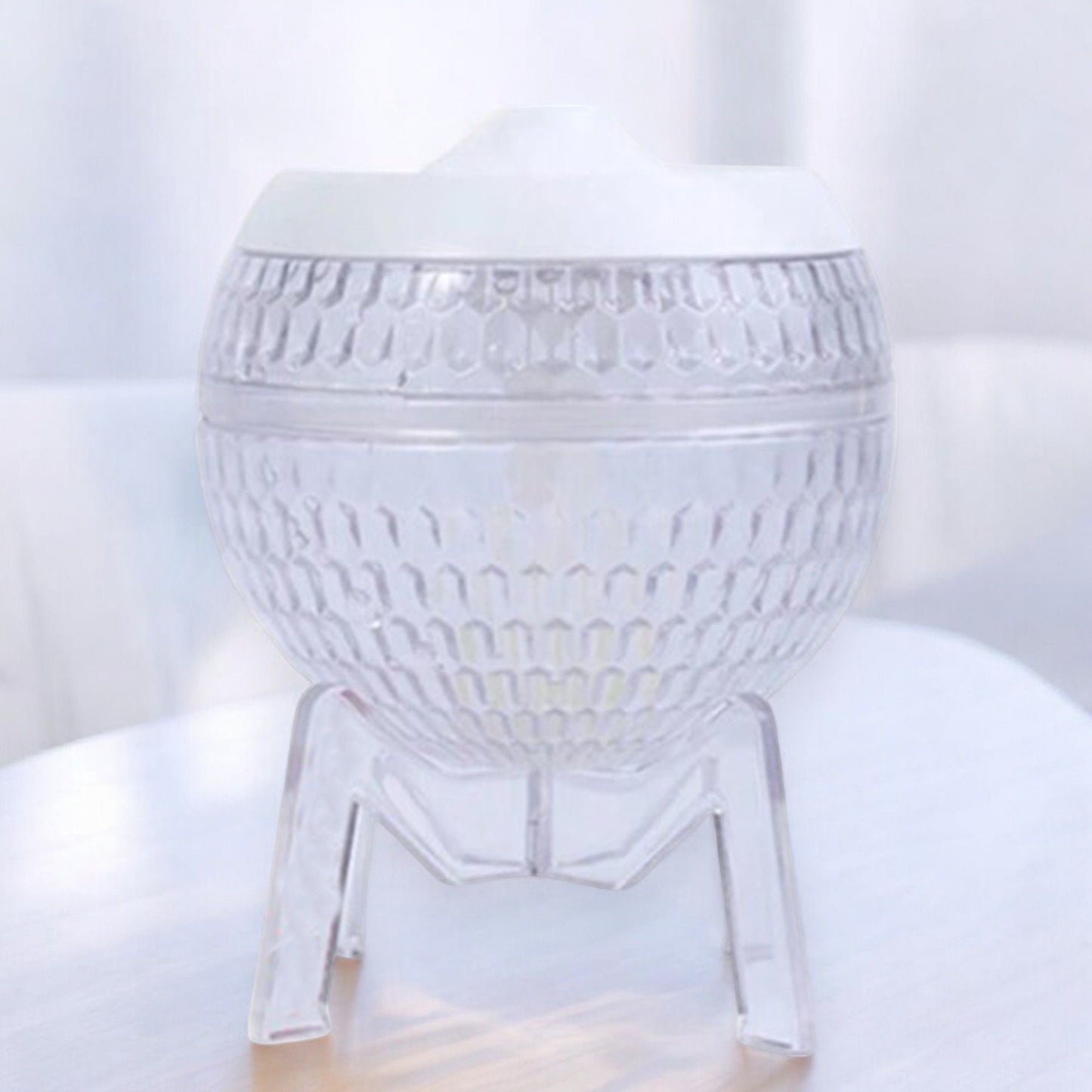 Mondo Planet LED Luftbefeuchter und Diffusor Transparent (Mondlicht)