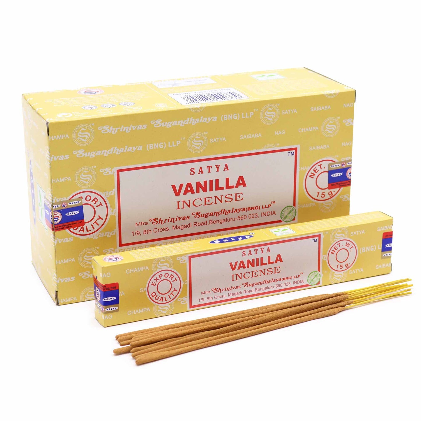 Satya Räucherstäbchen Vanille 15 g, Produktansicht 2