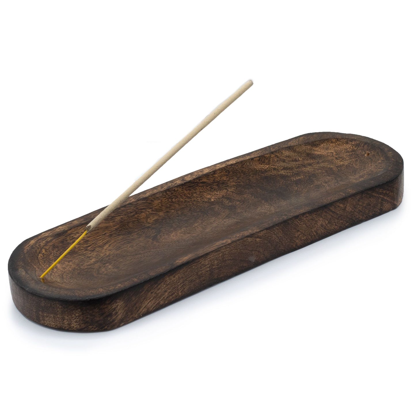 Großer Räucherschale 30x10cm Klassisch Mangoholz