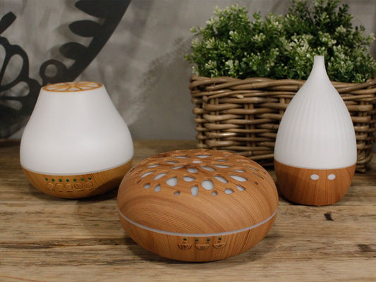 Milan LED Aroma Diffusor Modernes Design USB Farbwechsel