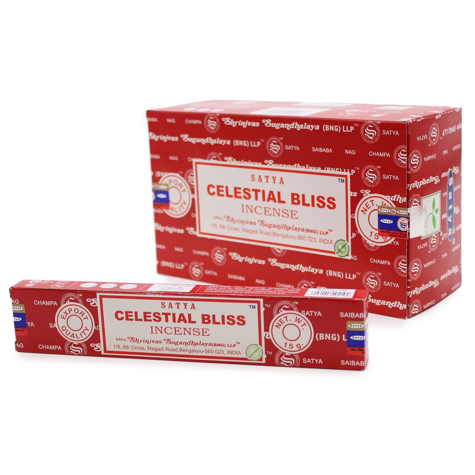 Satya Räucherstäbchen Himmlisches Glück 15 g, Produktansicht 1