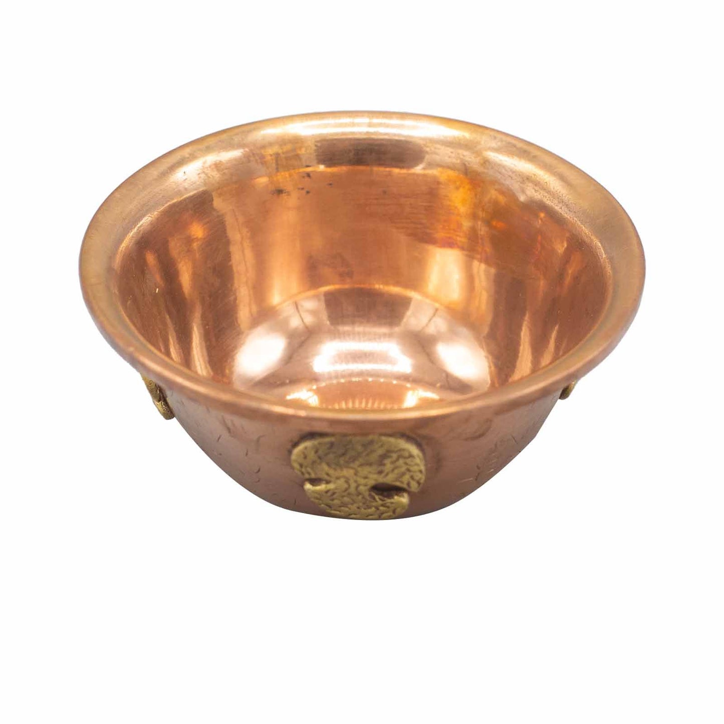 Kupfer Ritualschale mit Lebensbaum 12x5cm