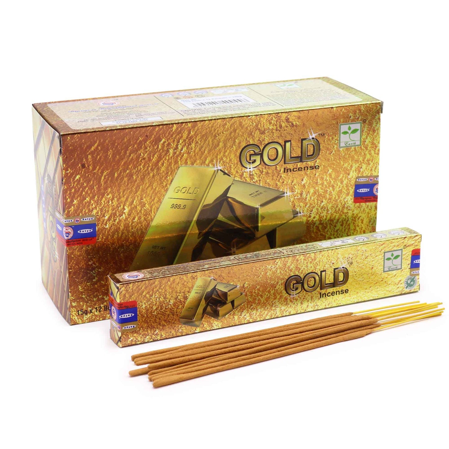 Satya Räucherstäbchen Gold 15 g, Produktansicht 2