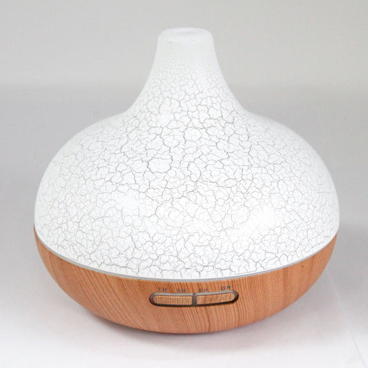 Santorini LED Aroma Diffusor Perlmutt Muschel Effekt