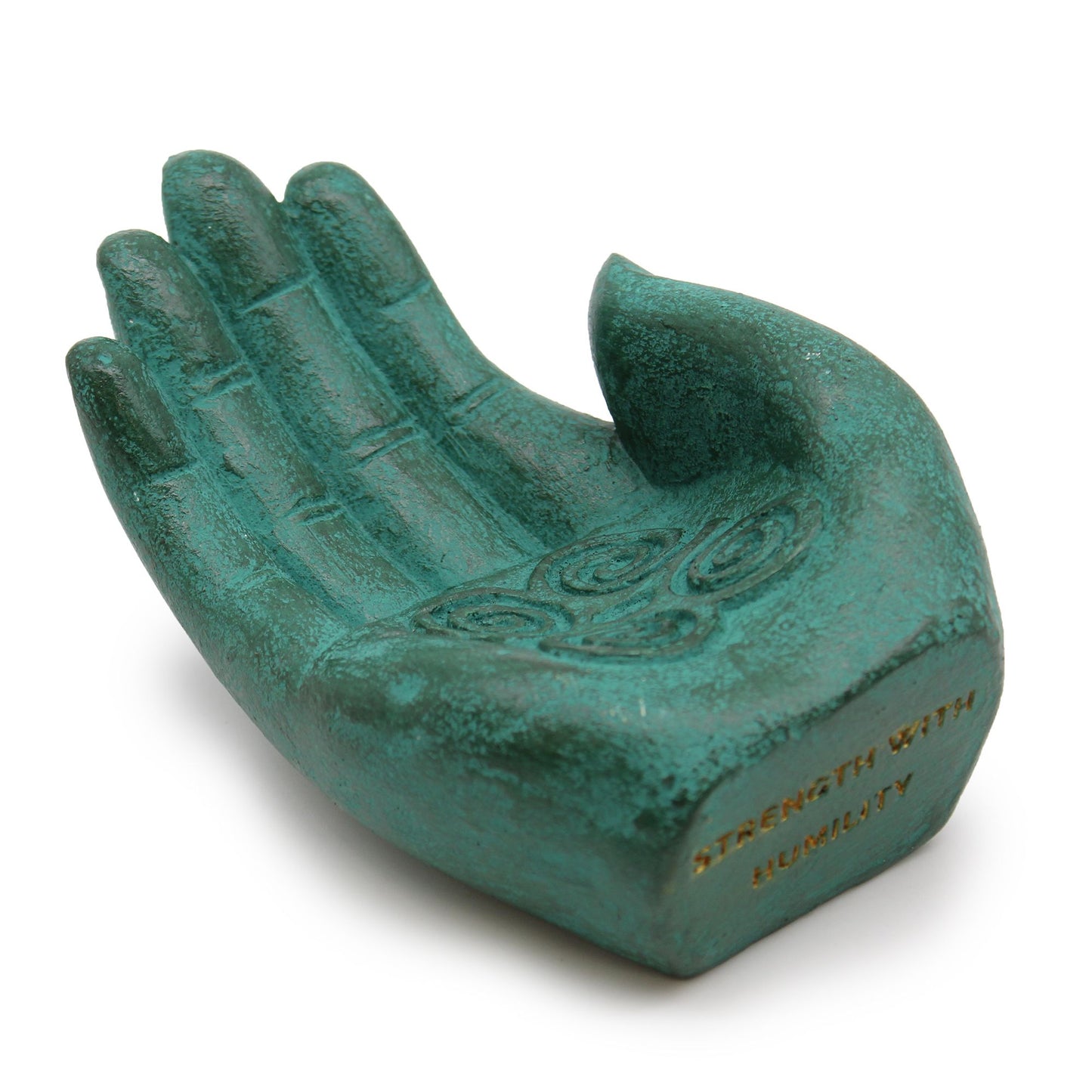 Hand Räuchergefäß Stärke (grün)