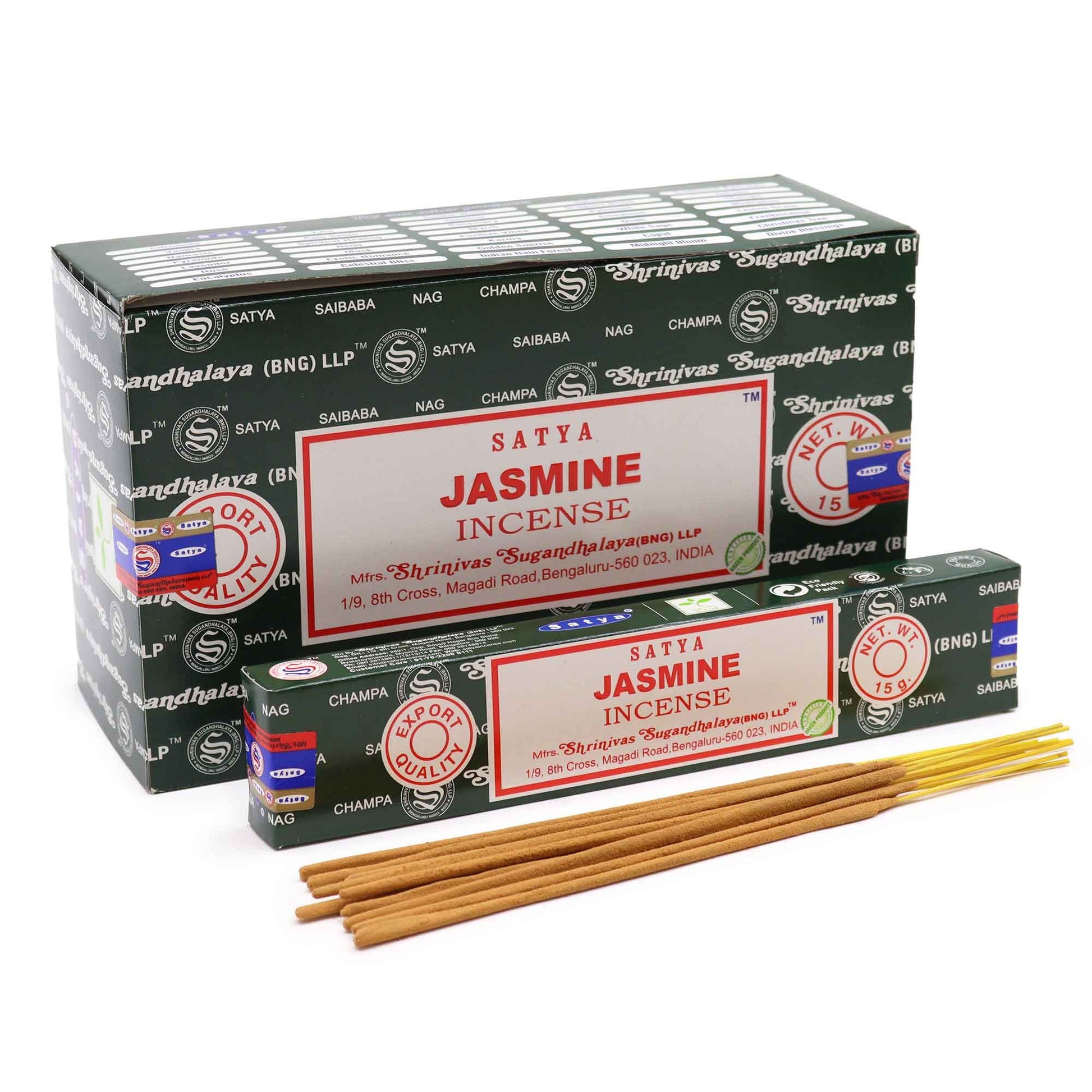 Satya Räucherstäbchen Jasmin 15 g, Produktansicht 1
