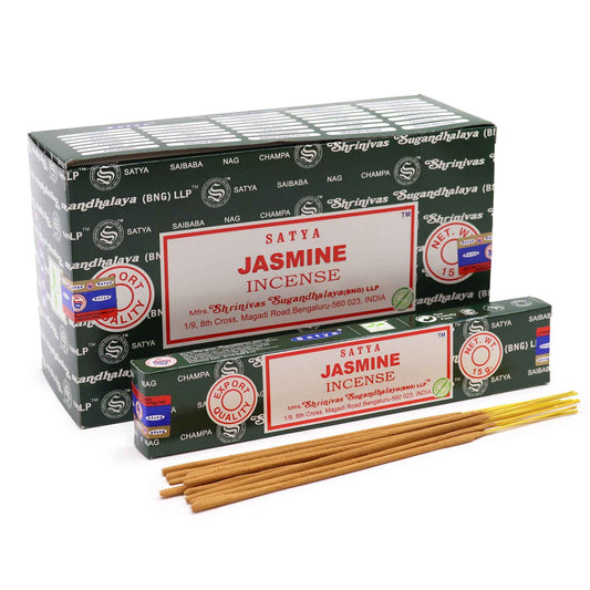 Satya Räucherstäbchen Jasmin 15 g, Produktansicht 1