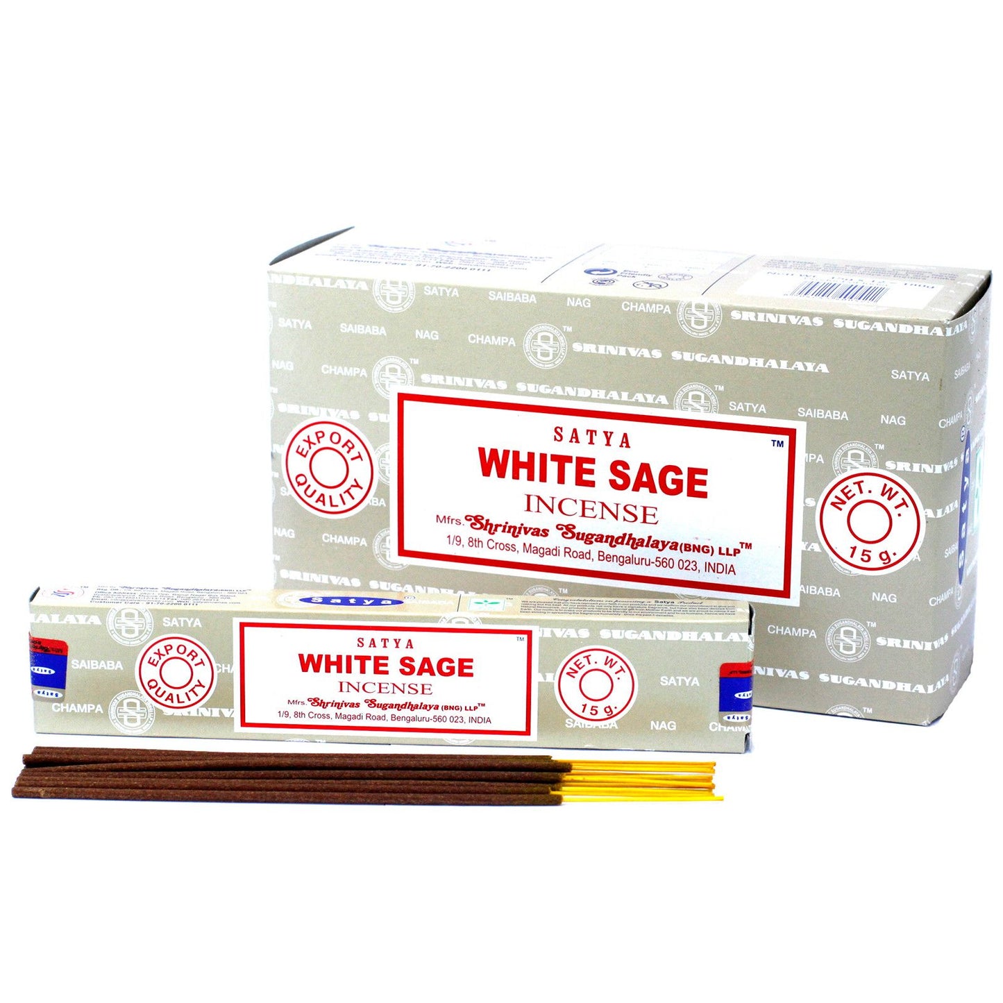 Satya Räucherstäbchen Weißer Salbei 15 g, Produktansicht 3