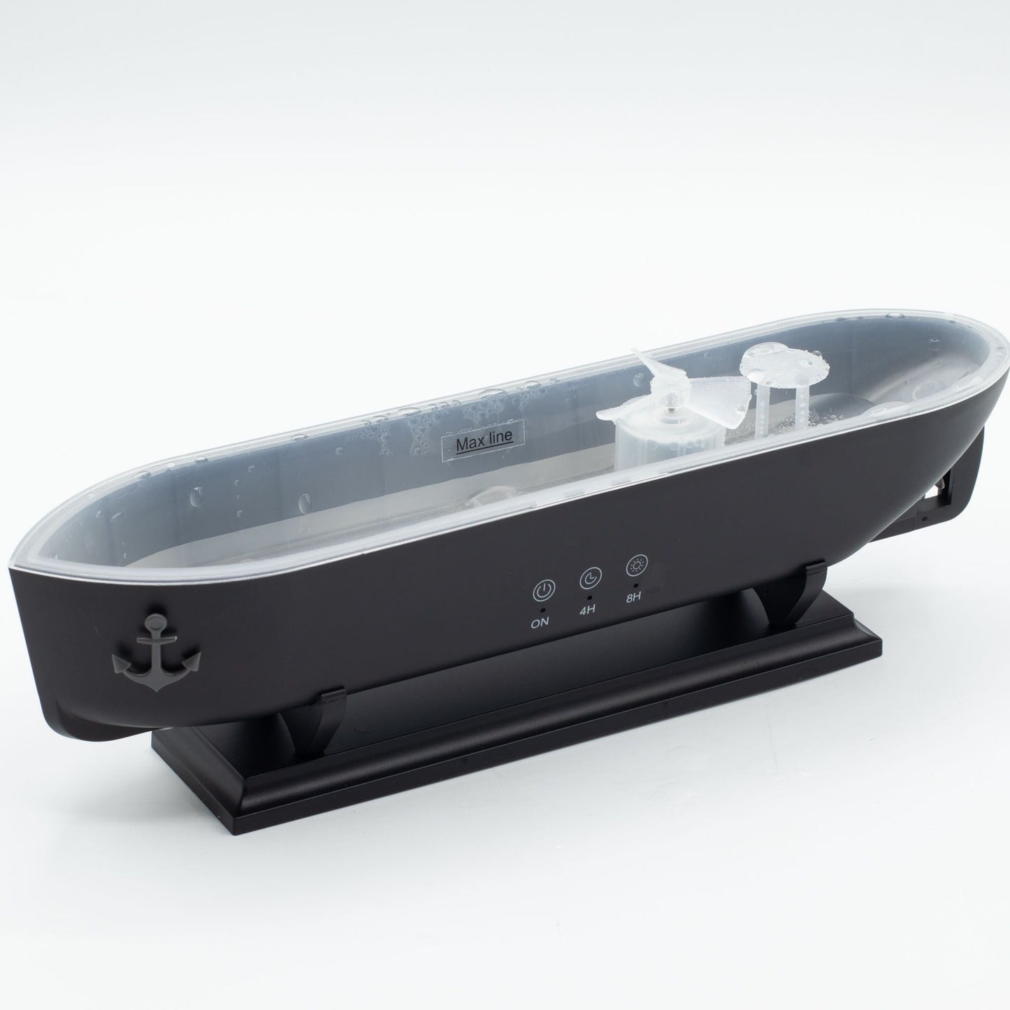 Ship Model LED Aroma Diffusor Schiffsmodell Rauchringe Effekt
