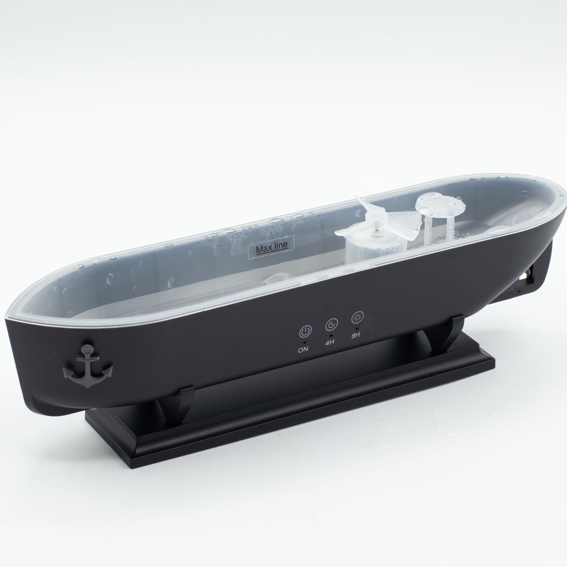 Ship Model LED Aroma Diffusor Schiffsmodell Rauchringe Effekt