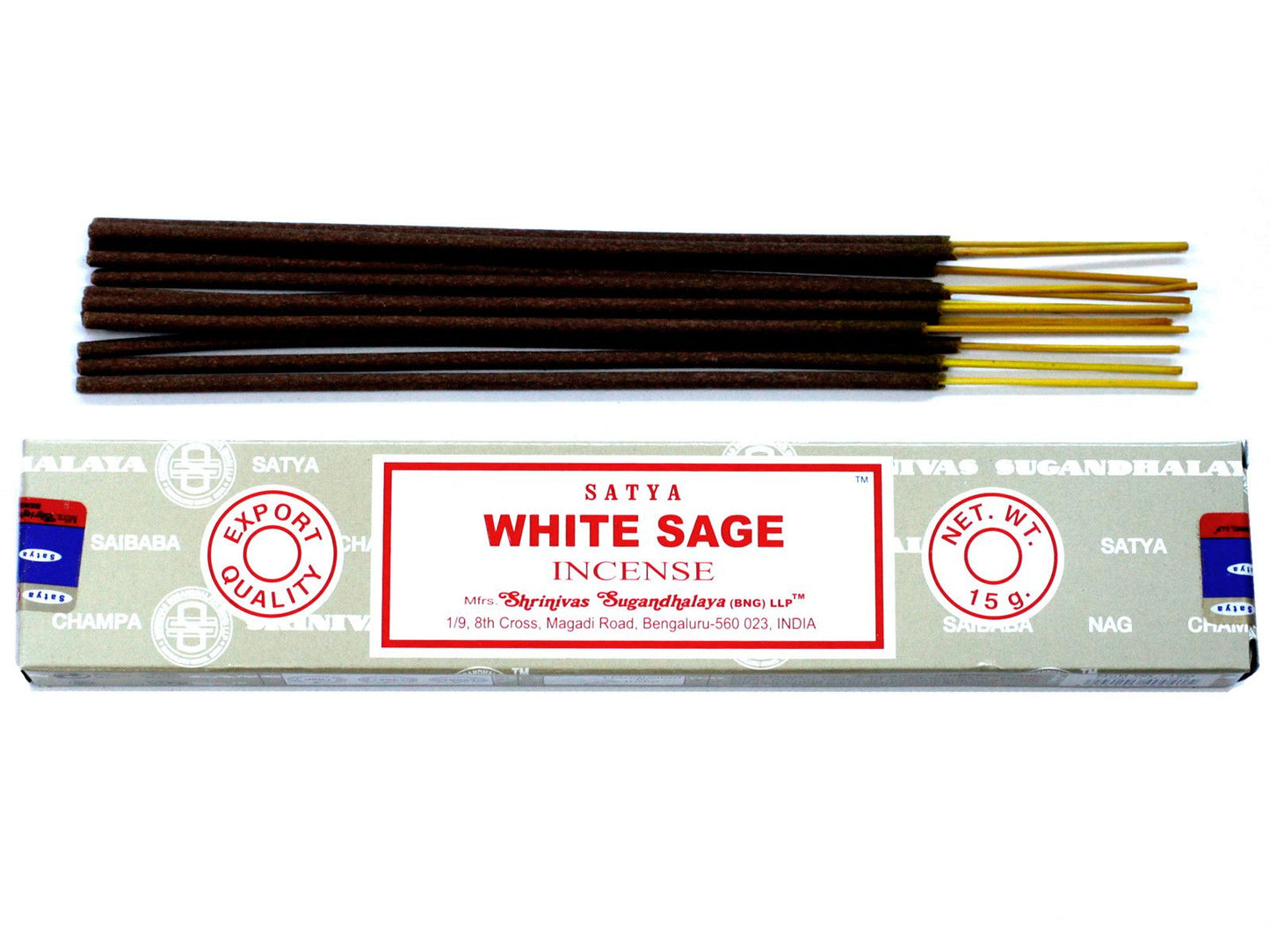 Satya Räucherstäbchen Weißer Salbei 15 g, Produktansicht 2