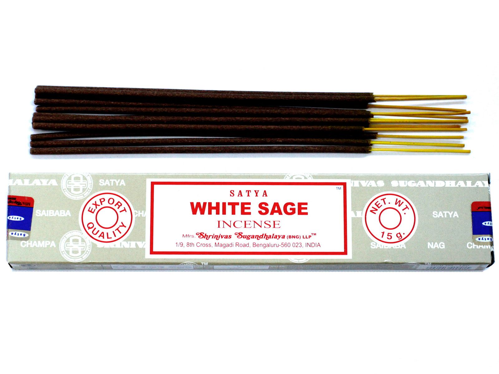 Satya Räucherstäbchen Weißer Salbei 15 g, Produktansicht 2