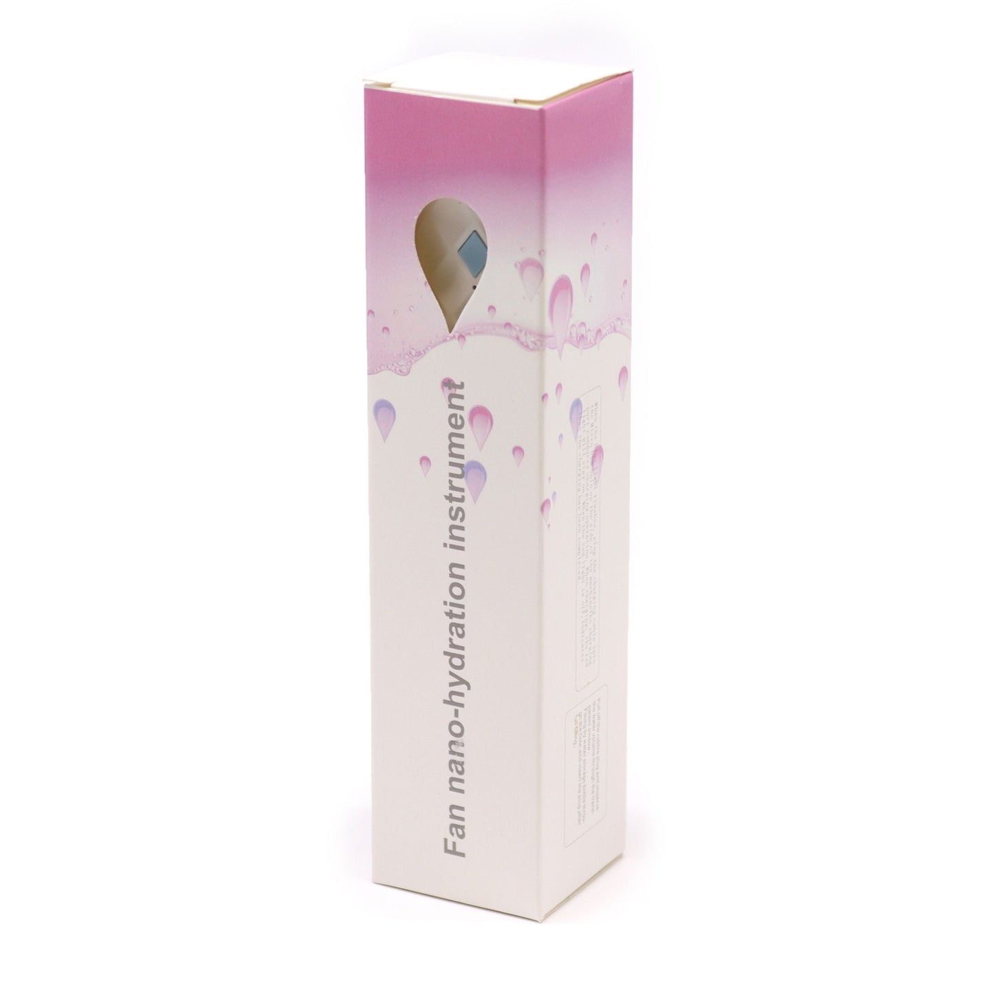 Nano Mist Gesichtsspray und Ventilator Tragbar USB (Weiß)