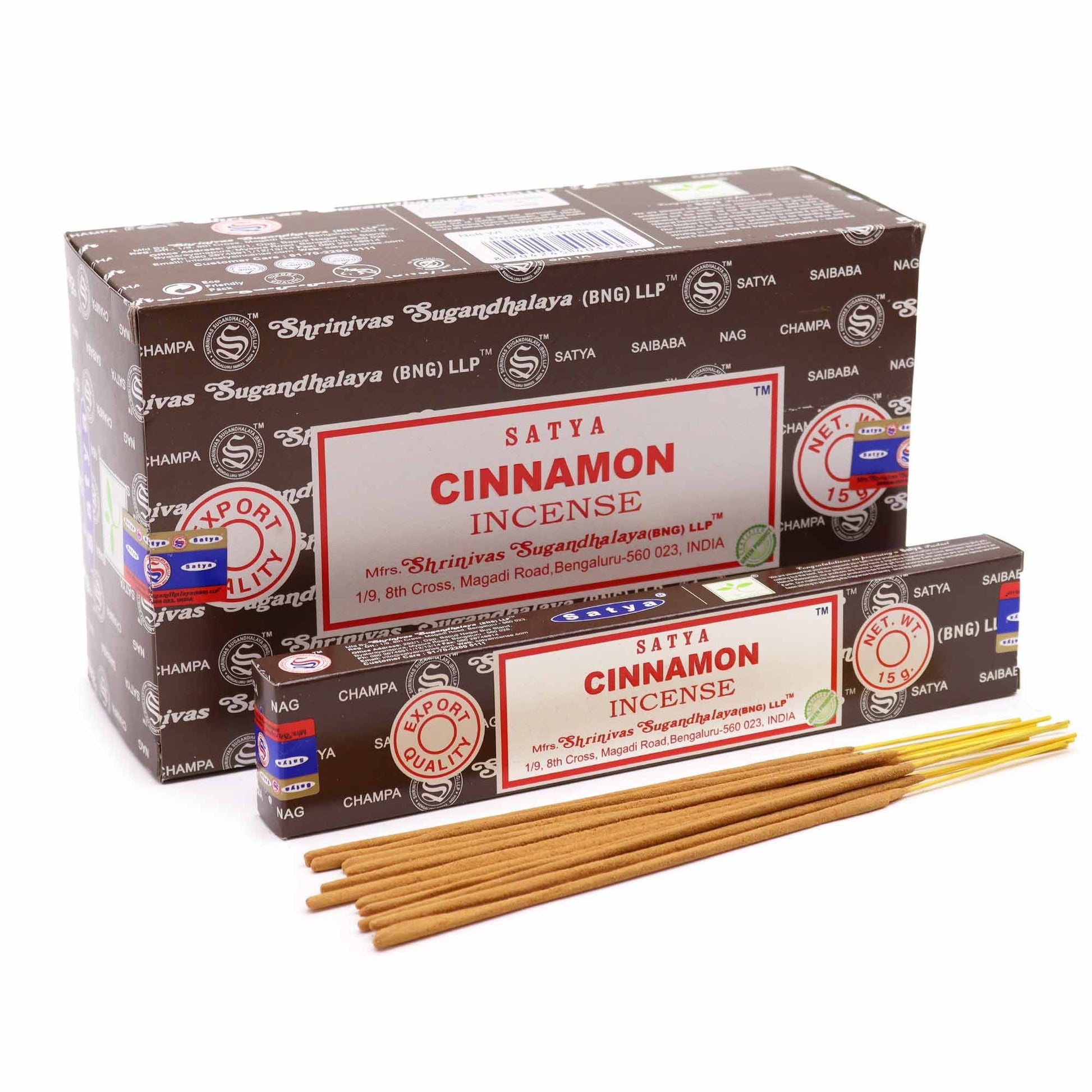 Satya Räucherstäbchen Zimt 15 g, Produktansicht 2
