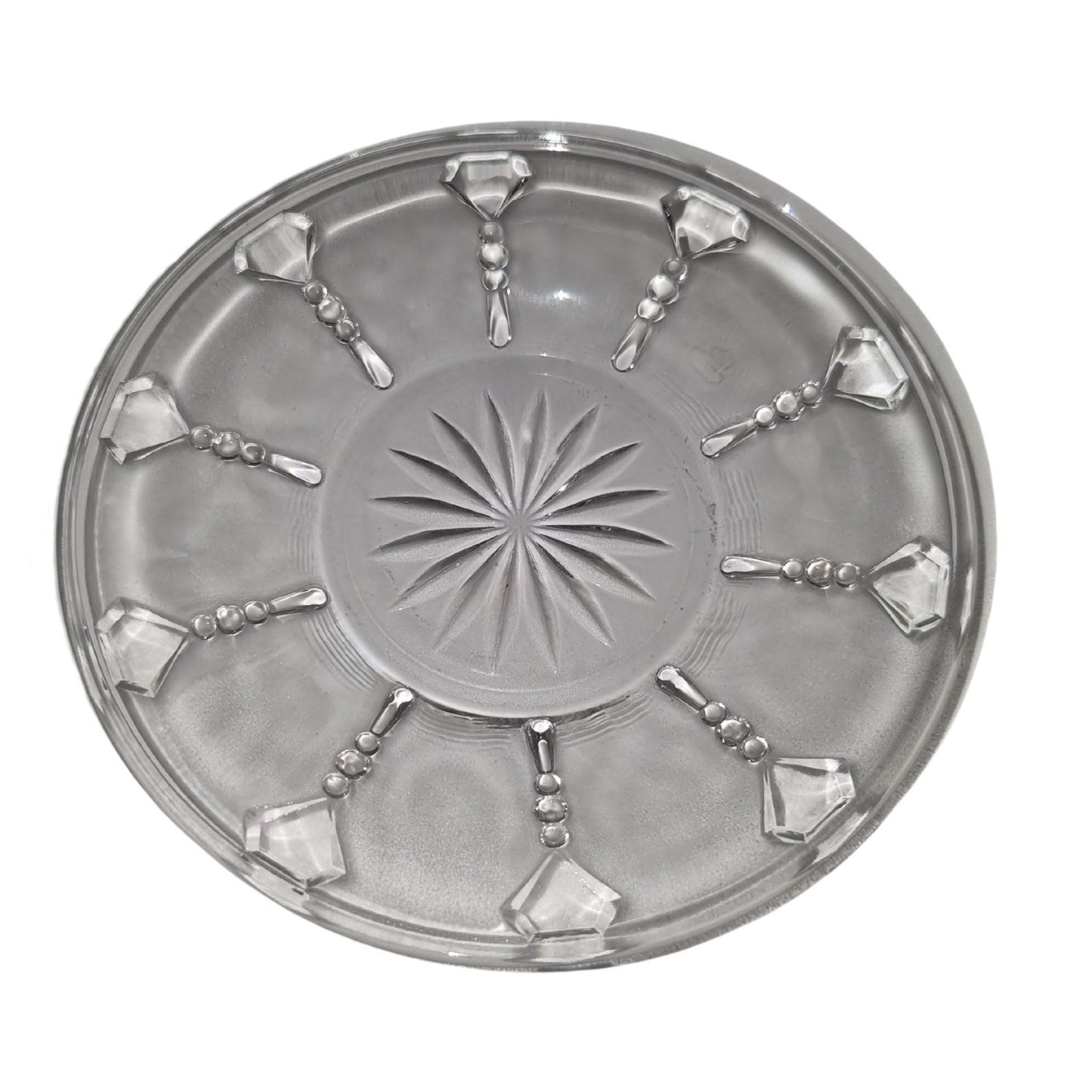 Mittelgroße Ersatz Glasschale 12cm Durchmesser