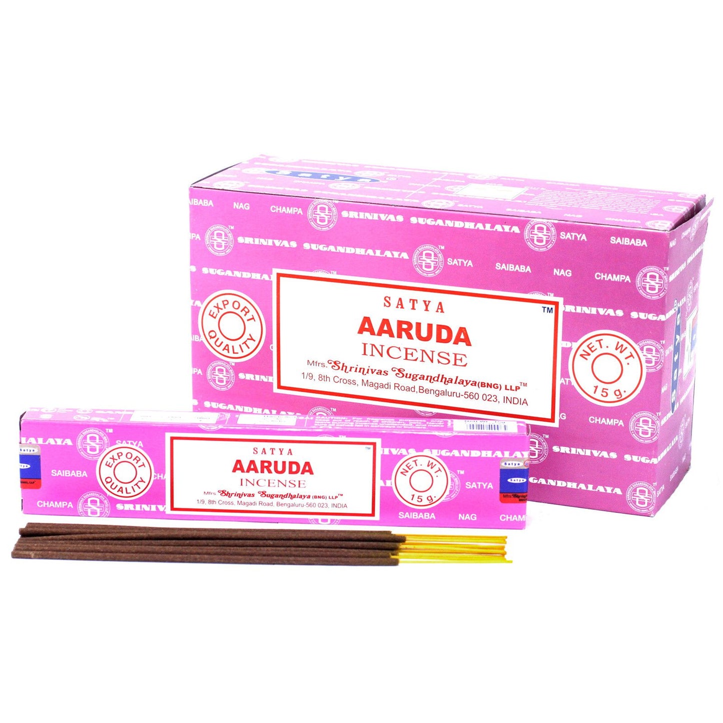 Satya Räucherstäbchen Aaruda 15 g, Produktansicht 2