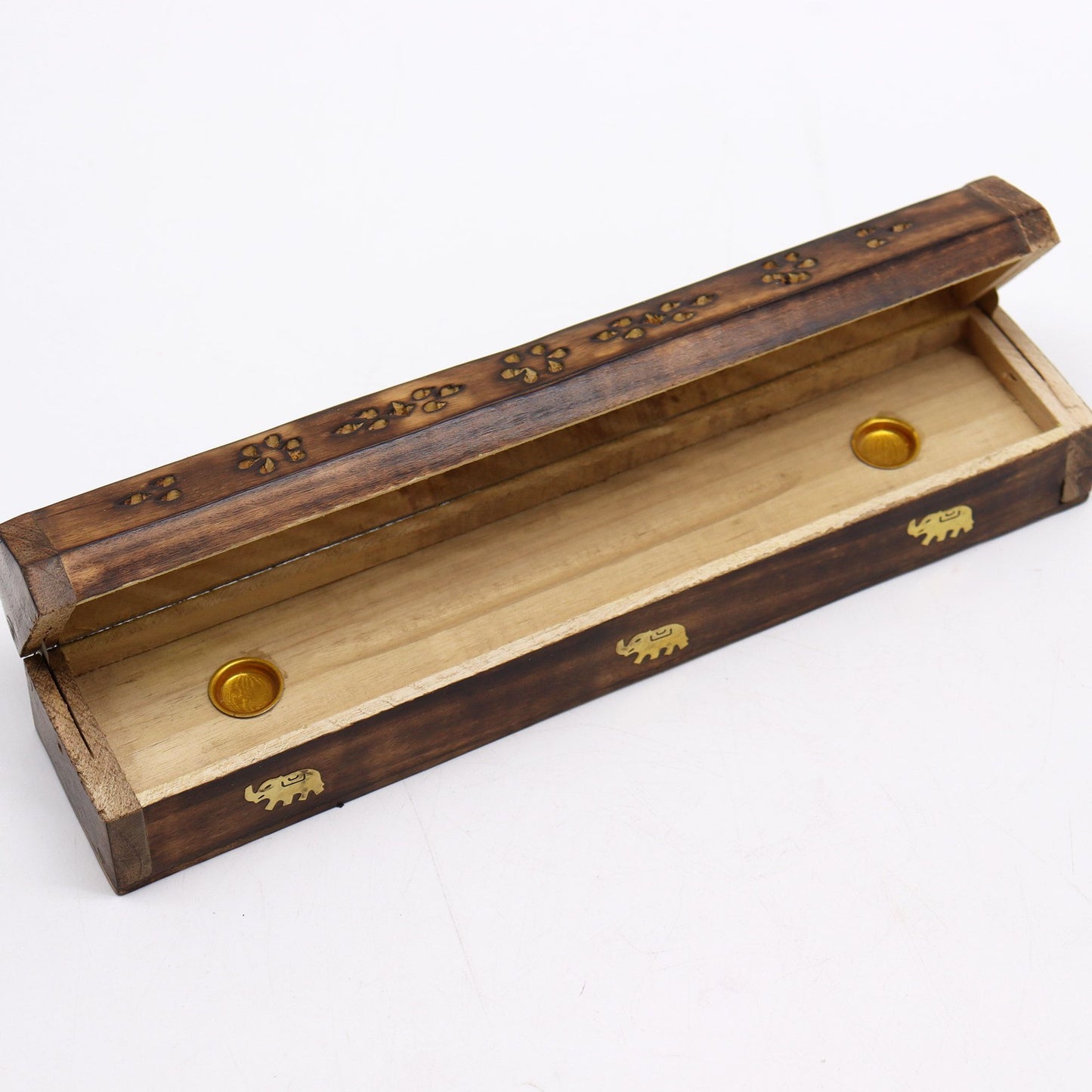 Räucherbox Natur Mangoholz