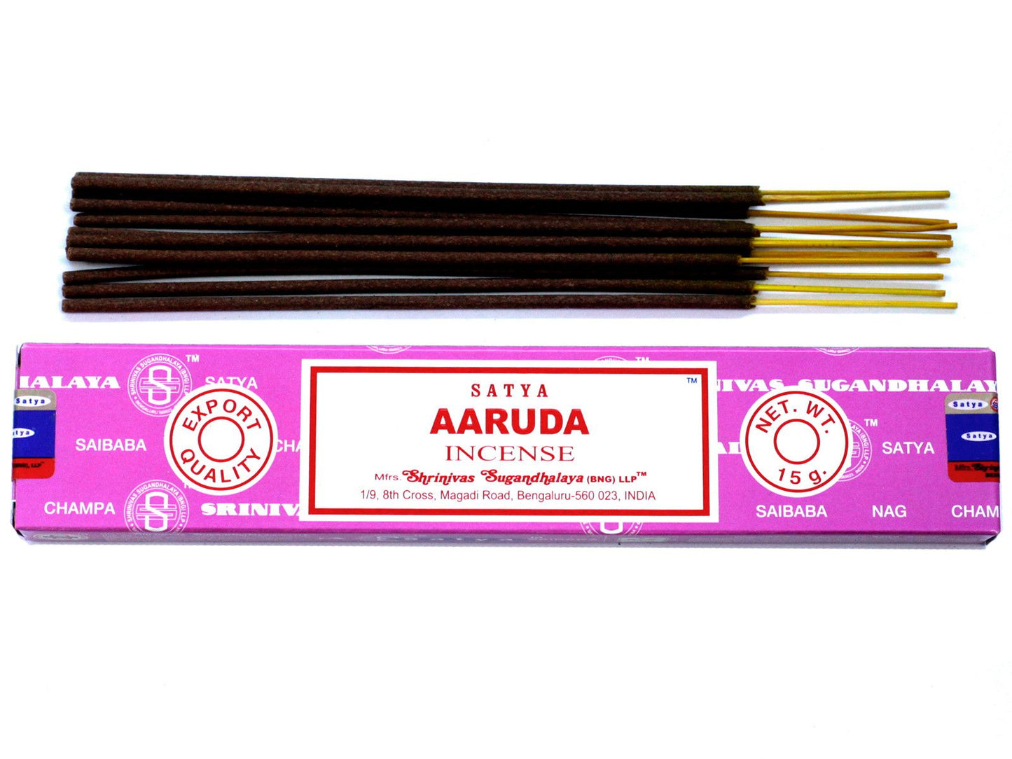 Satya Räucherstäbchen Aaruda 15 g, Produktansicht 3