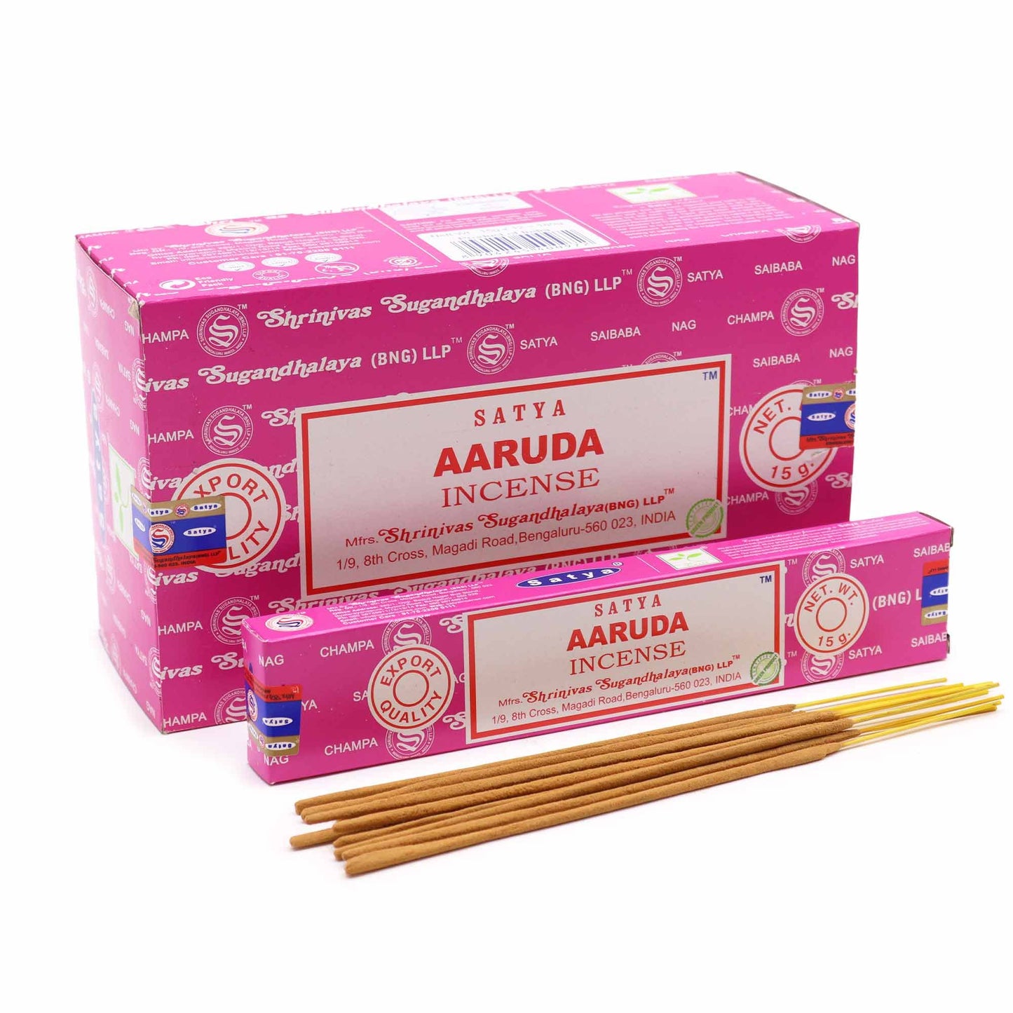 Satya Räucherstäbchen Aaruda 15 g, Produktansicht 1