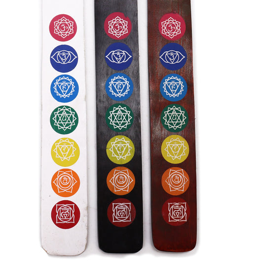 Chakra Räucherstäbchenhalter verschiedene Farben