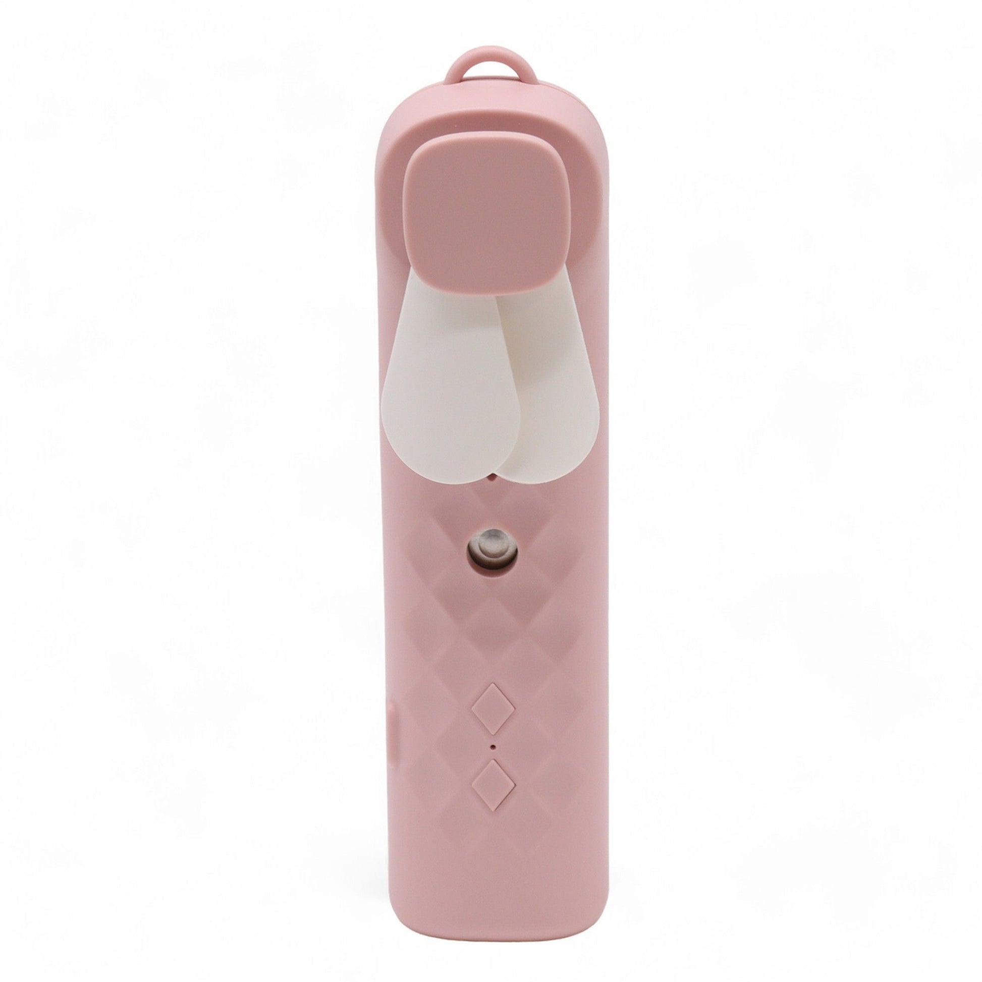 Nano Mist Gesichtsspray und Ventilator Tragbar USB (Rosa)
