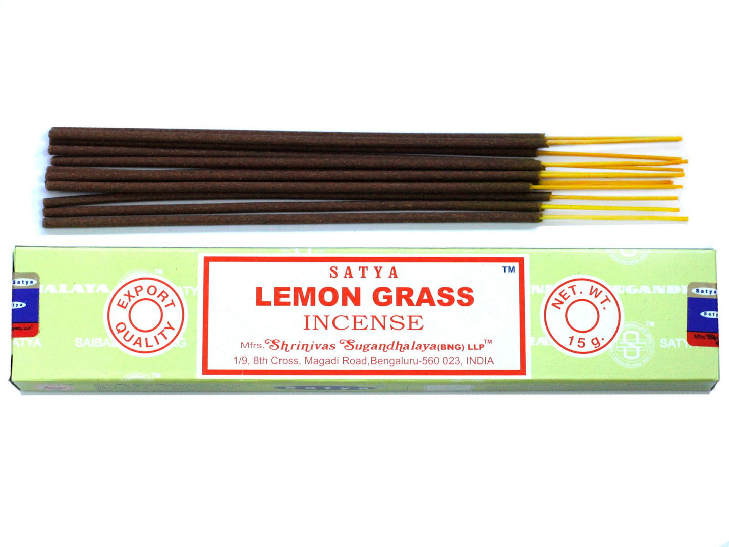 Satya Räucherstäbchen Zitronengras 15 g, Produktansicht 2