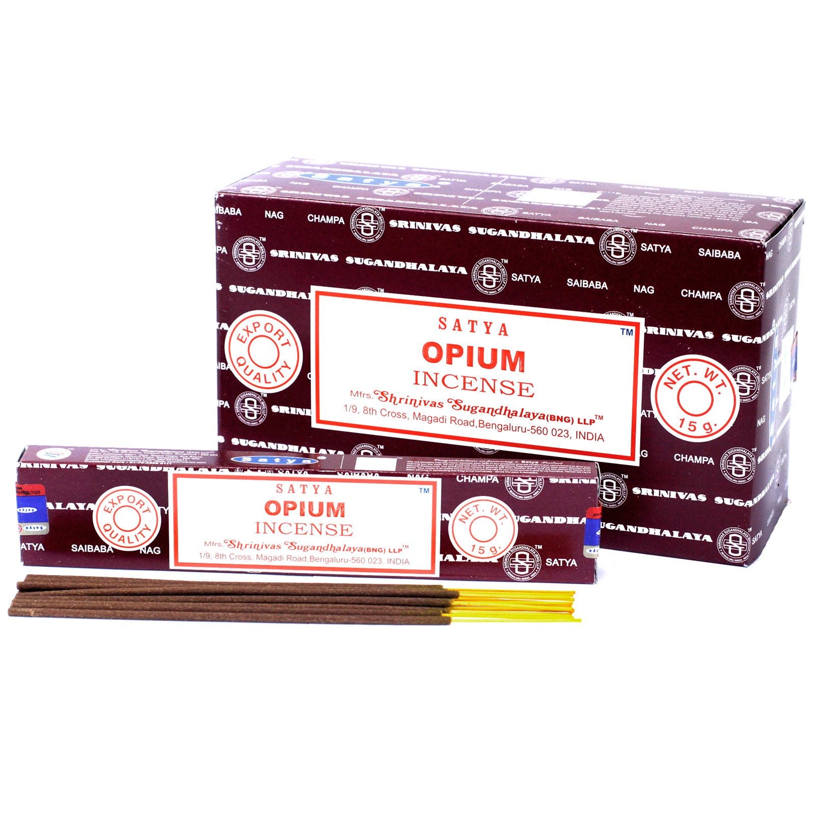 Satya Räucherstäbchen Opiumduft 15 g, Produktansicht 2