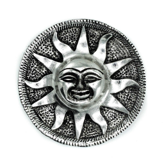 Sonne Räucherstäbchenhalter aus poliertem Aluminium 9m
