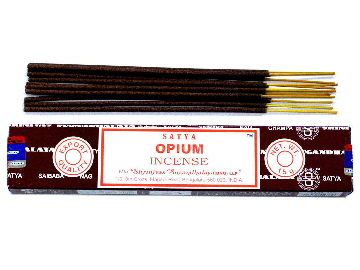 Satya Räucherstäbchen Opiumduft 15 g, Produktansicht 1