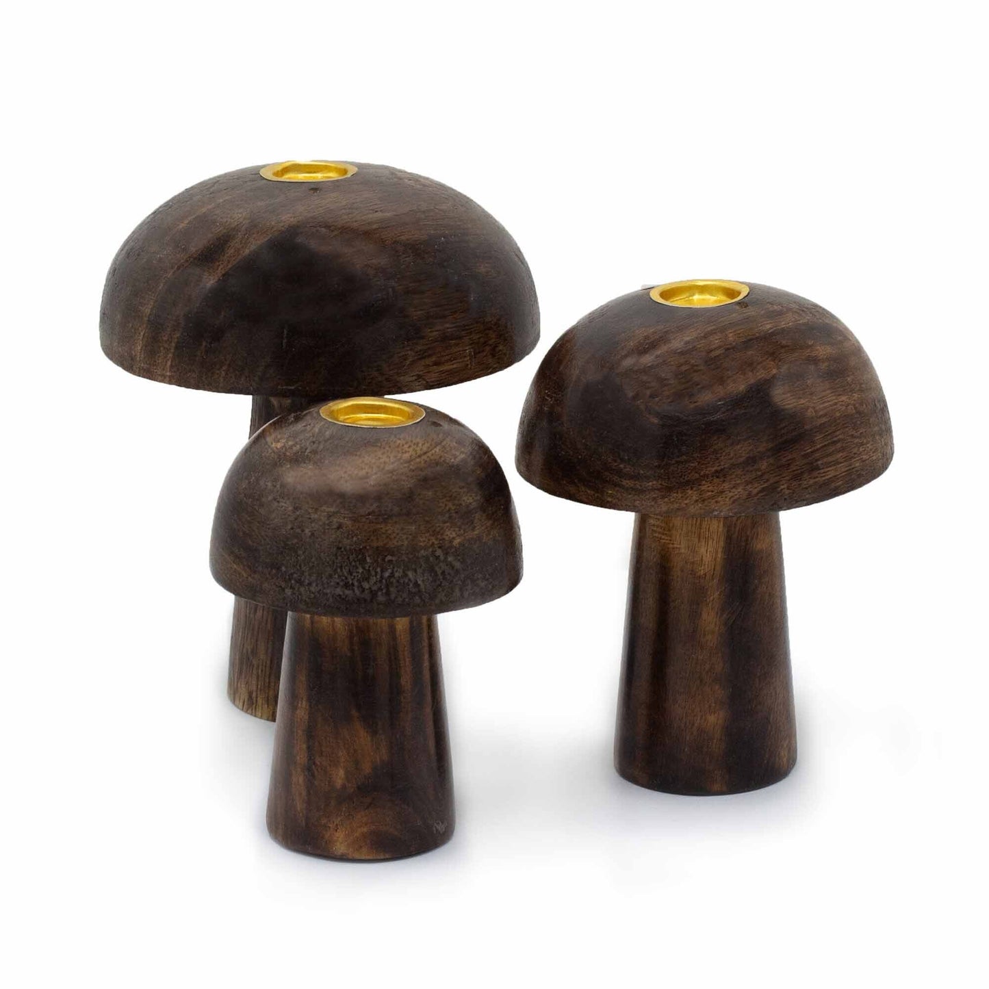 3er Set Räucher Räucherkegel Pilze (10cm 9cm 8cm)