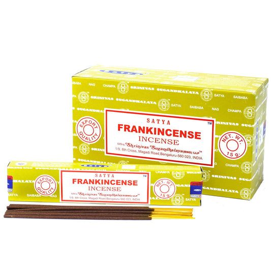 Satya Räucherstäbchen Weihrauch 15 g, Produktansicht 1