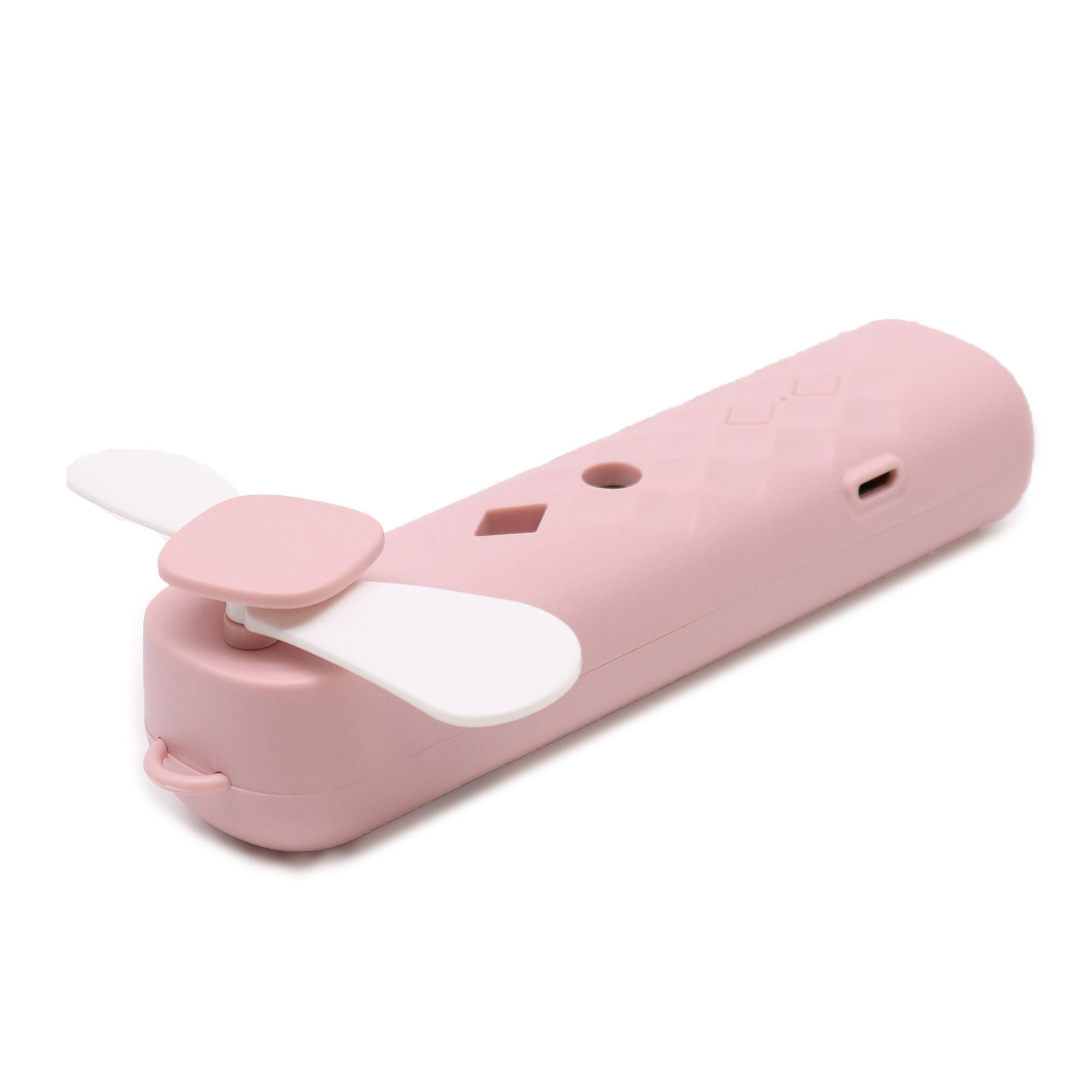 Nano Mist Gesichtsspray und Ventilator Tragbar USB (Rosa)