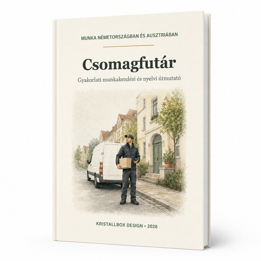 Futároknak, szállítóknak e-book a munkahelyi némethez