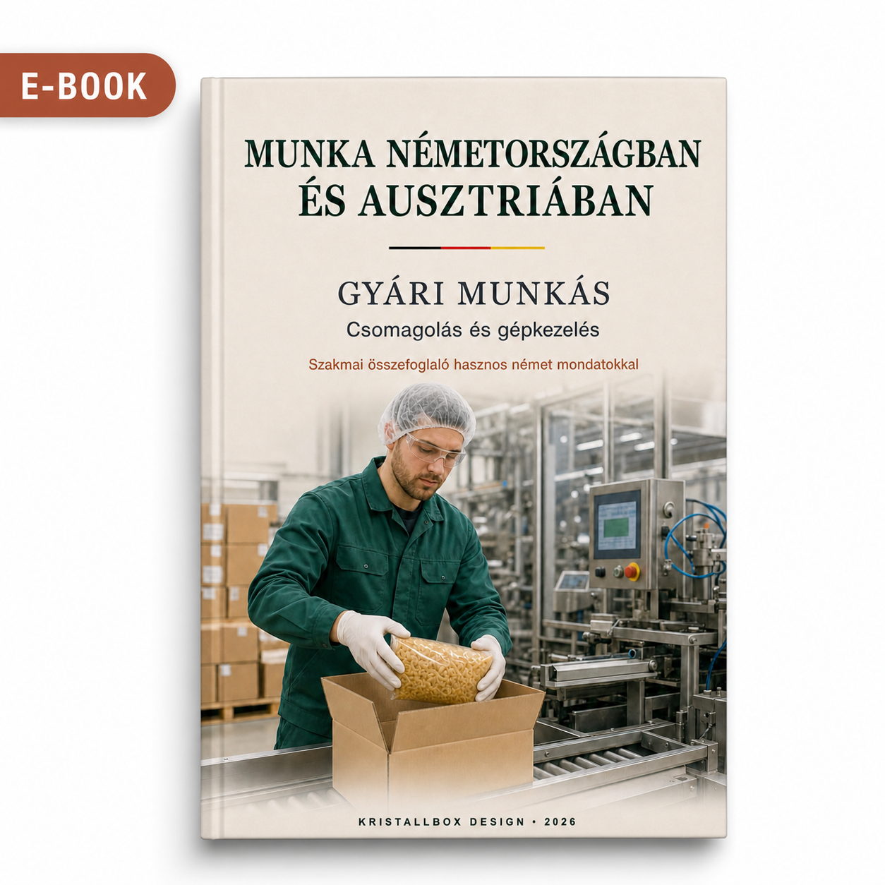 Gyári munkás magyar-német nyelvű e-book