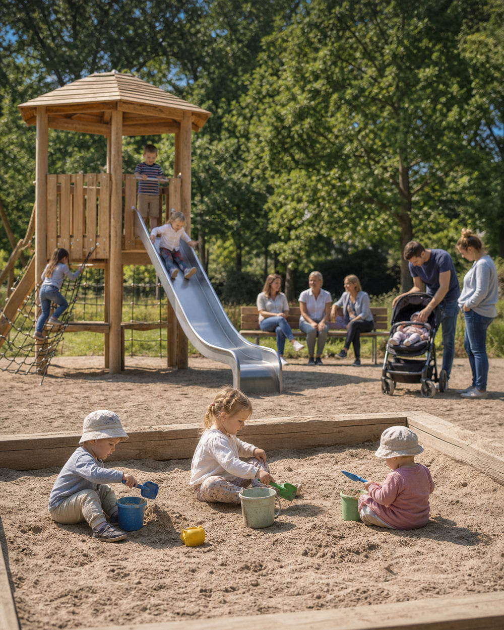 Német nyelv a játszótéren
