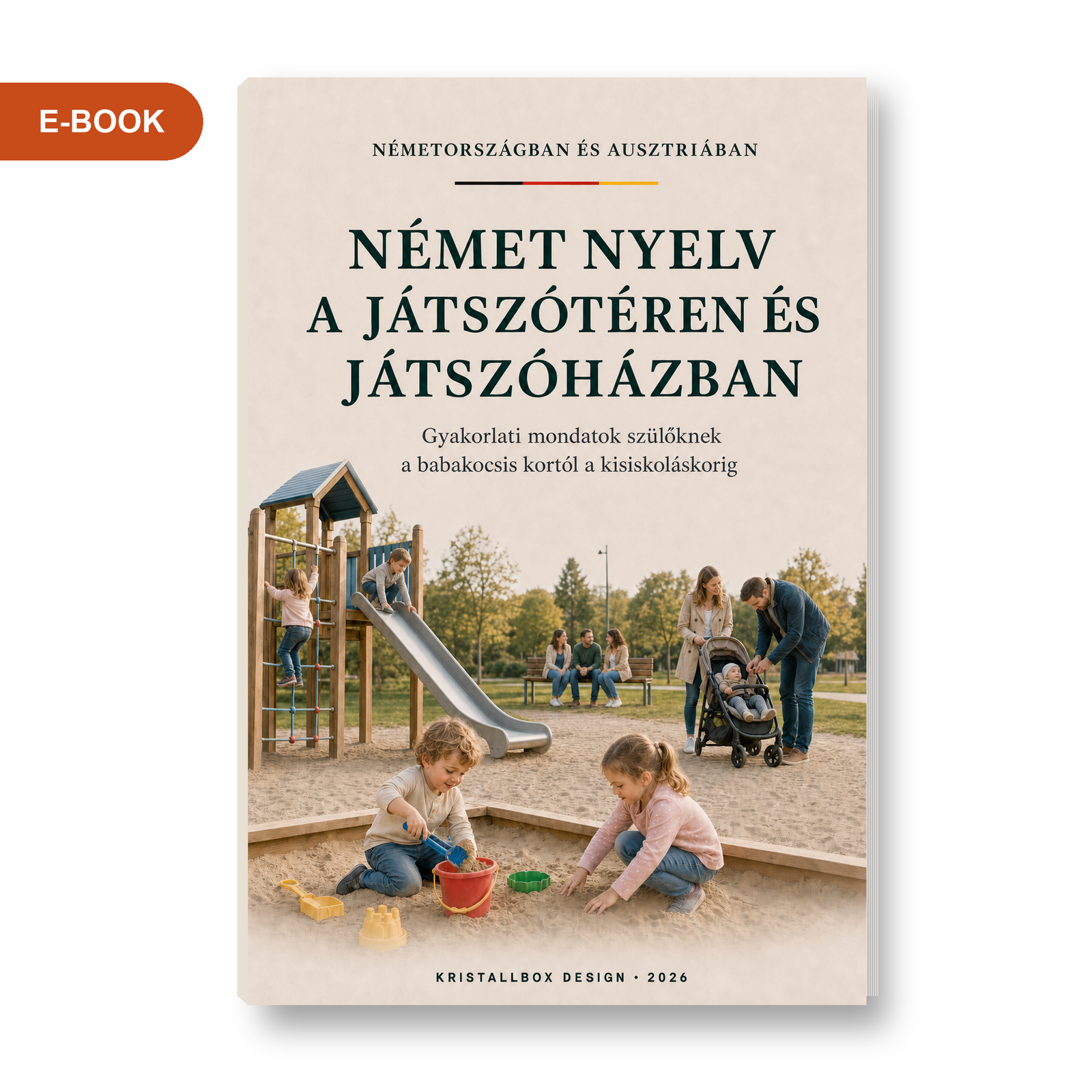 Német nyelv a játszótéren és játszóházban – Letölthető e-book