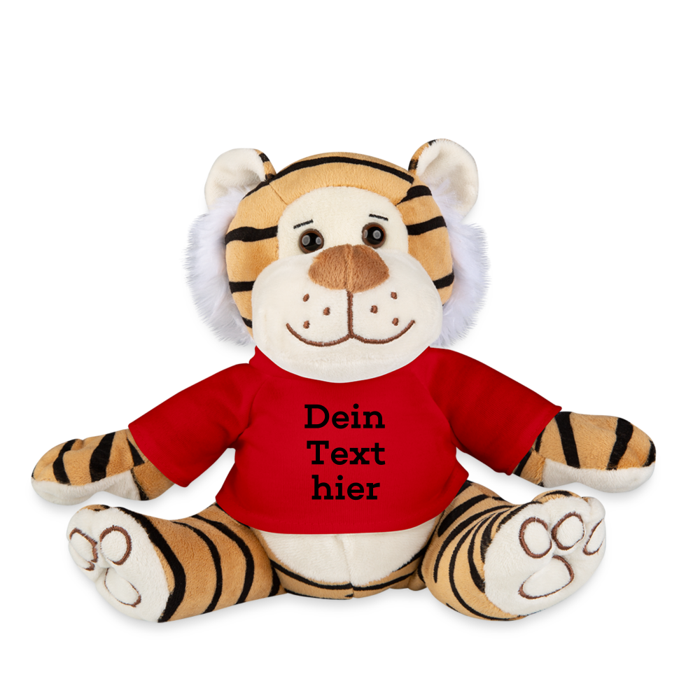 Personalisiertes Kuscheltier Plüschtiger Stofftier - Rot