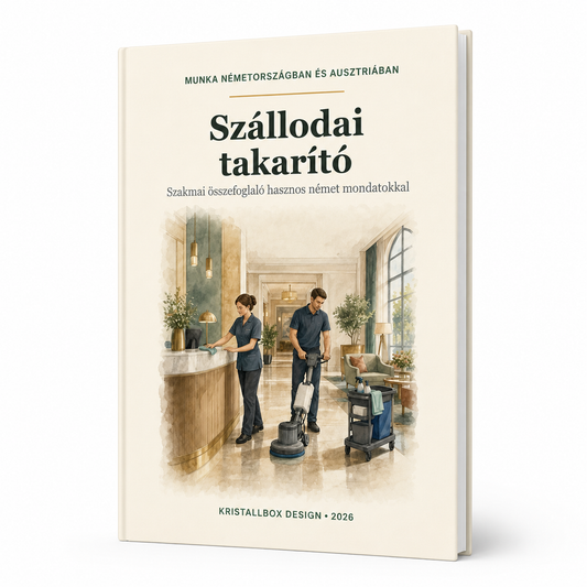 Szállodai takarító magyar-német nyelven e-book